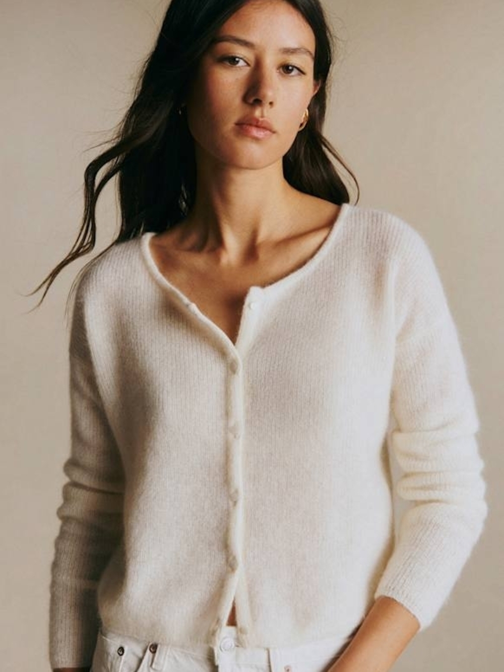 Gaspard Crop Cardigan NWOT - Picture 2 of 3
